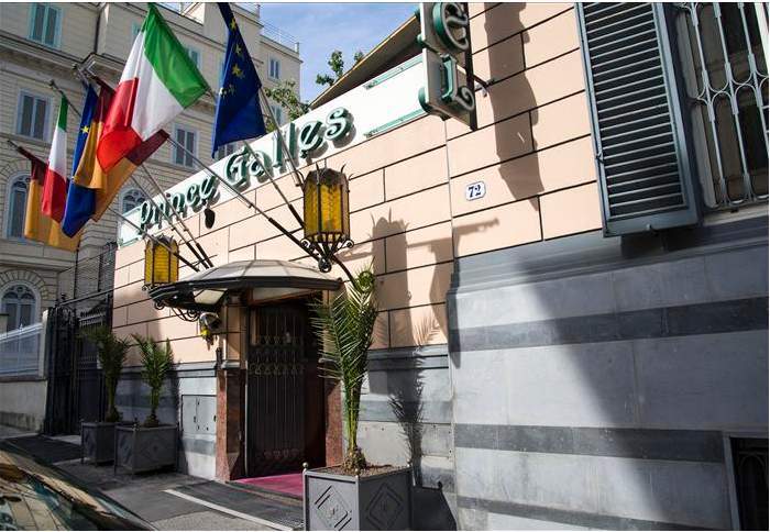Hotel Prince Galles Rom Exterior foto